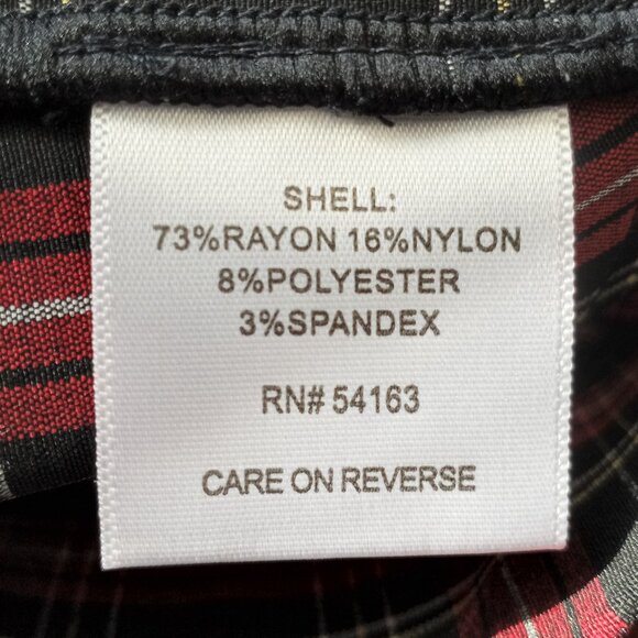 'TOMMY HILFIGER' Plaid/Tartan Pant Size 4 - Picture 7 of 7